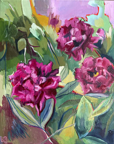 Se souvenir du Printemps by LAURE SAIGNE, Painting for Sale on Singulart