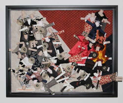 " Verwoben " von Anne Corbalán, Textil kaufen auf Singulart