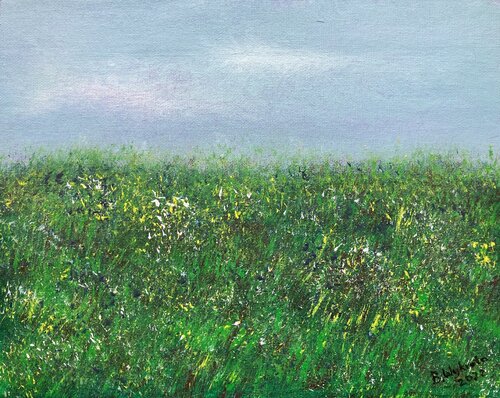 Champs 2 von Barbara Wykrota, Malerei kaufen auf Singulart