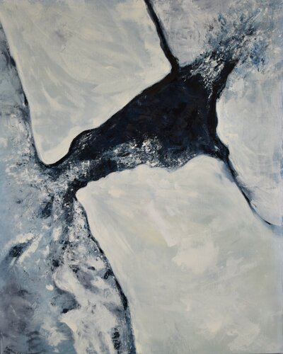 Mongomercy Falls 1 van Barbara Wykrota, Schilderij te koop op Singulart