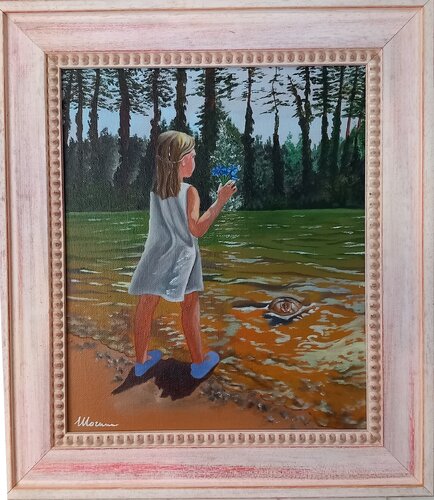 Spensieratezza par Morena Caliendo, Peinture en vente sur Singulart