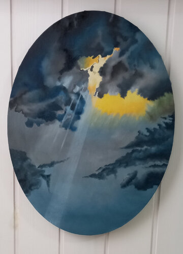 La luce dopo  la tempesta par Morena Caliendo, Peinture en vente sur Singulart