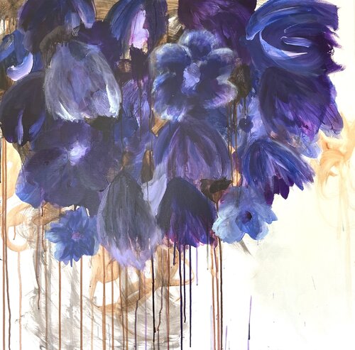 Flowers 2/2 van Ajten Ramadani, Schilderij te koop op Singulart