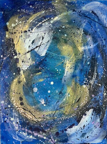 Galaxie II von Ajten Ramadani, Malerei kaufen auf Singulart