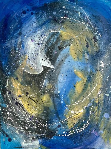 Galaxie III von Ajten Ramadani, Malerei kaufen auf Singulart