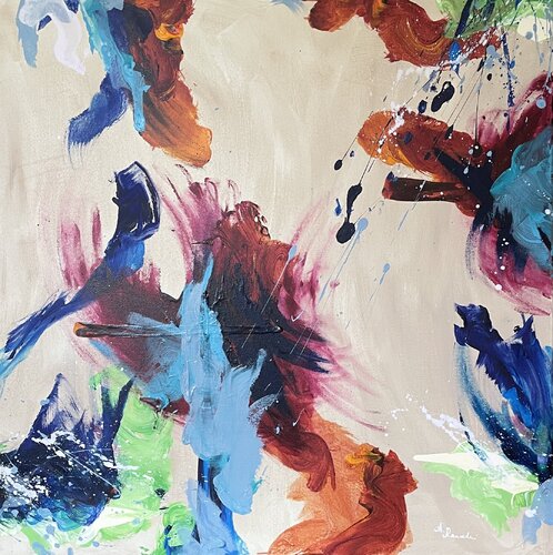 Different visions by Ajten Ramadani, Painting for Sale on Singulart
