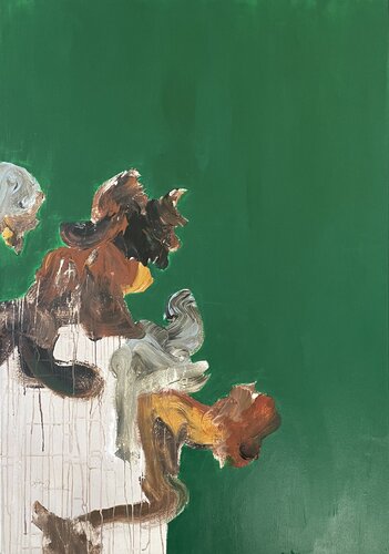 Wood in unfolding No.2 van Ajten Ramadani, Schilderij te koop op Singulart