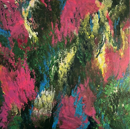 Paradiesvogel van Ajten Ramadani, Schilderij te koop op Singulart