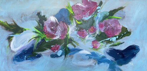 Flowers glow von Ajten Ramadani, Malerei kaufen auf Singulart