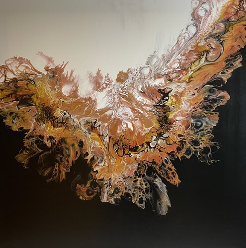 Schwingen des Lebens by Renate Spiessberger, Painting for Sale on Singulart