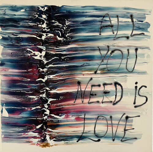 All you need is love van Renate Spiessberger, Schilderij te koop op Singulart