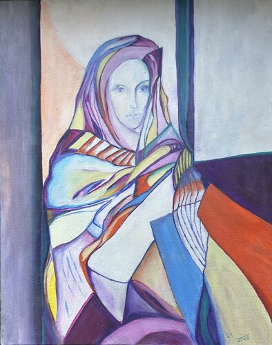 In sich gewickelt par Sandra Poikane, Peinture en vente sur Singulart