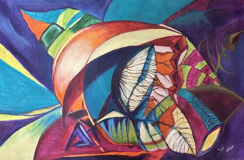 Aus der Stille gewachsen par Sandra Poikane, Peinture en vente sur Singulart