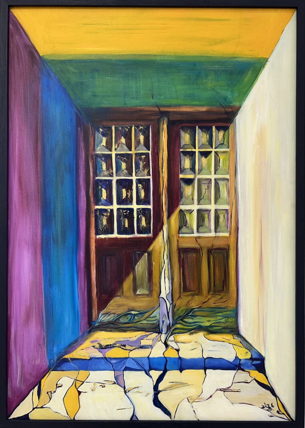 Der Moment davor Sandra Poikane Original painting for sale