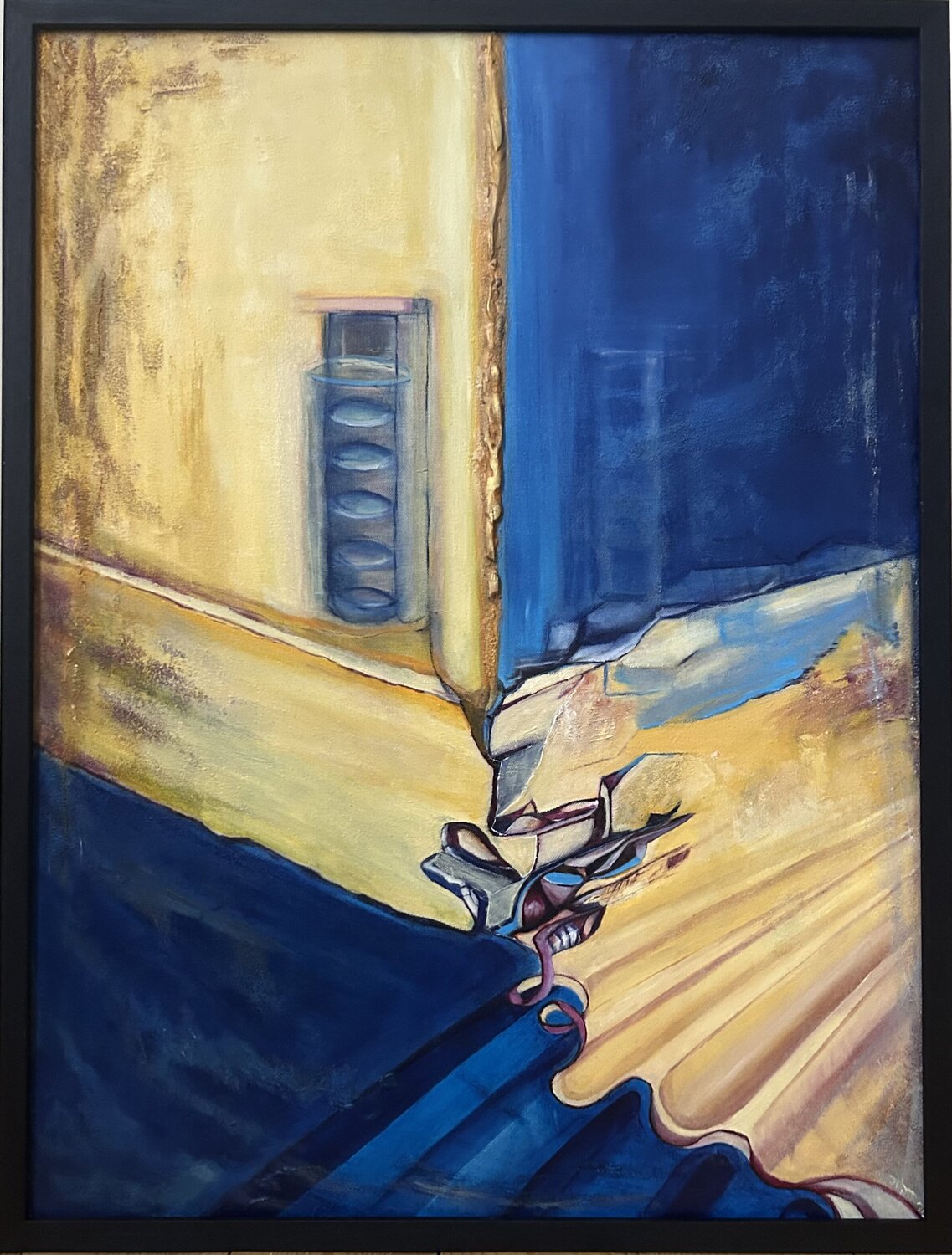 Zwischen zwei Welten Sandra Poikane Pintura original en venta