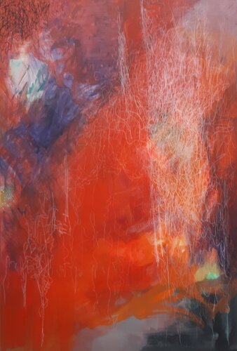 ohne Titel van Veronika Strobel, Schilderij te koop op Singulart