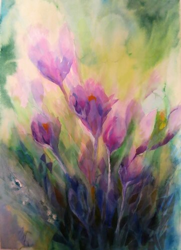 ohne Titel de Veronika Strobel, Pintura a la venta en Singulart