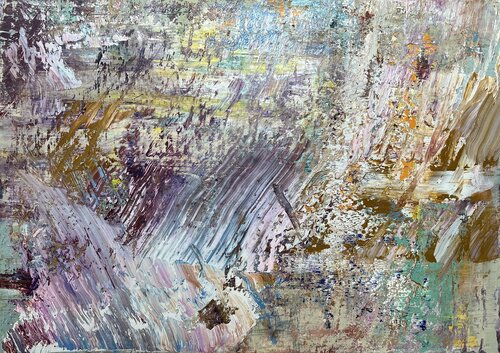 Resonance of the gesture II van Florina Breazu, Schilderij te koop op Singulart