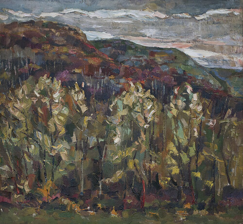 Harmony of autumn by Florina Breazu, Painting for Sale on Singulart
