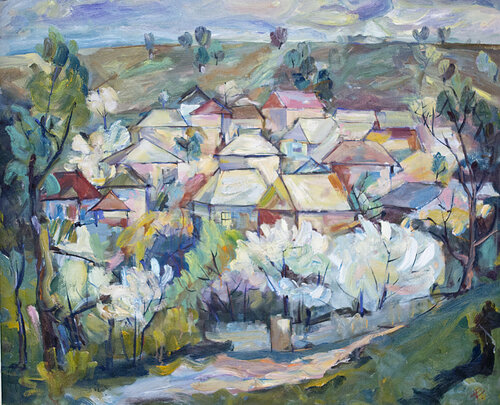 Rural views de Florina Breazu, Pintura a la venta en Singulart