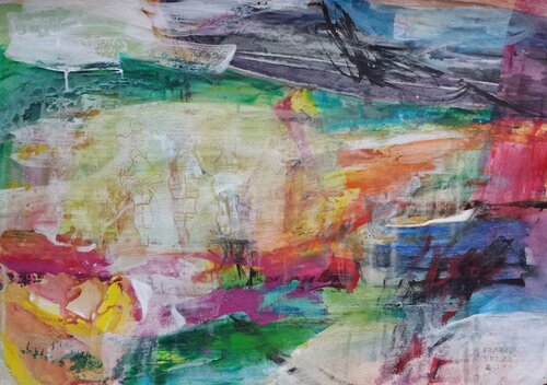 Neolithic reminiscences by Florina Breazu, Work on Paper for Sale on Singulart
