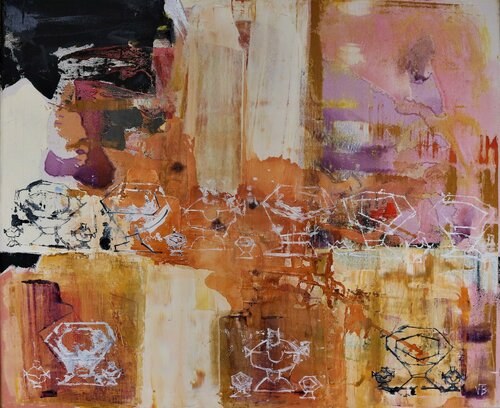 The cup of destiny di Florina Breazu, Pittura in vendita su Singulart