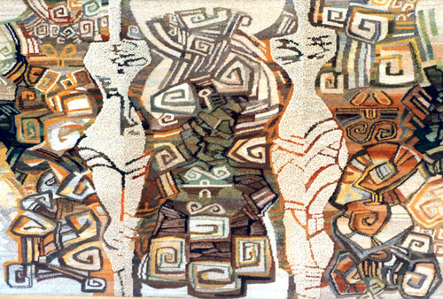 Neolithic 5000 years de Florina Breazu, Téxtil a la venta en Singulart