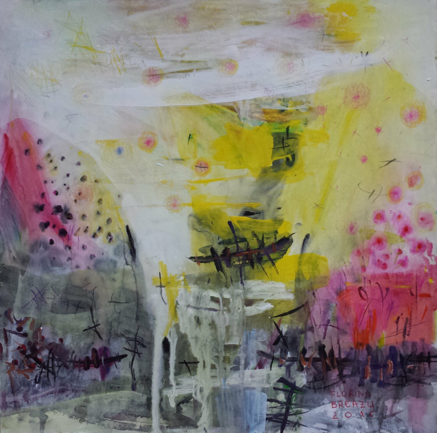 Flowers and birds Florina Breazu