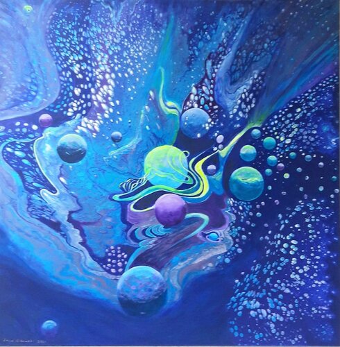 Space di Irene Mitawski, Pittura in vendita su Singulart