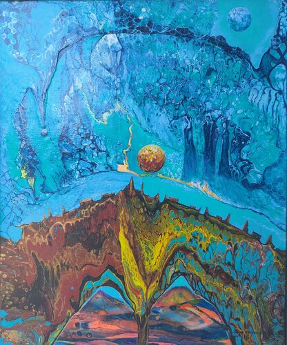 Winter is coming di Irene Mitawski, Pittura in vendita su Singulart