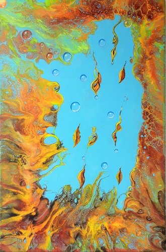 Herbsttag van Irene Mitawski, Schilderij te koop op Singulart