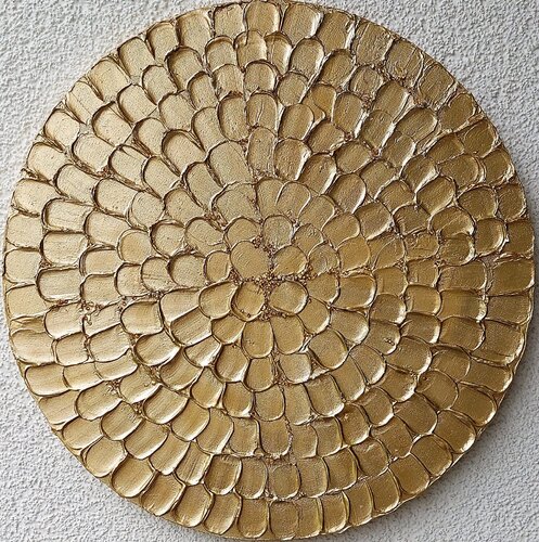 Goldkreis di Irene Mitawski, Pittura in vendita su Singulart