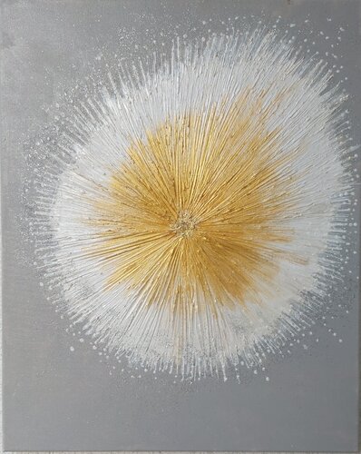 Goldene Explosion di Irene Mitawski, Pittura in vendita su Singulart
