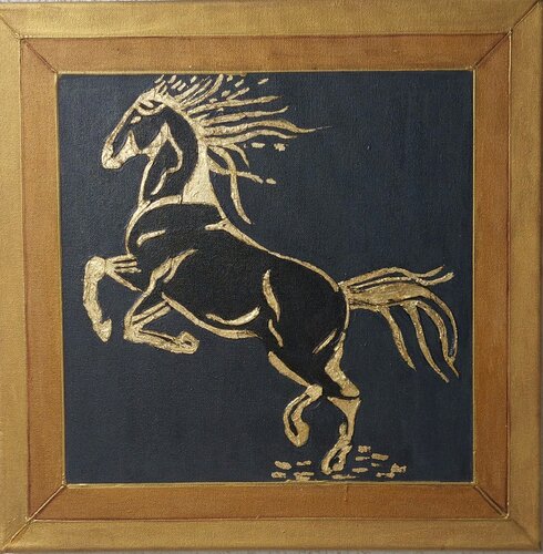 Pferd di Irene Mitawski, Pittura in vendita su Singulart