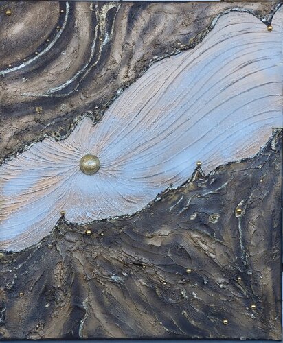 Die Alchemie der Strukturen di Irene Mitawski, Pittura in vendita su Singulart