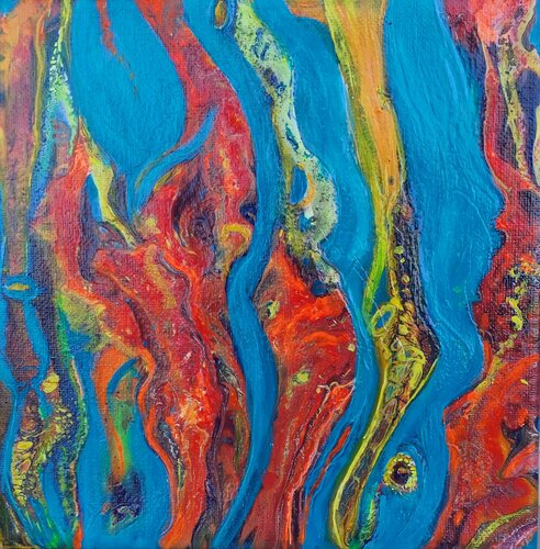 Die Energie des Augenblicks di Irene Mitawski, Pittura in vendita su Singulart