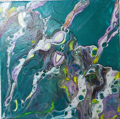 Abstrakte Resonanz di Irene Mitawski, Pittura in vendita su Singulart