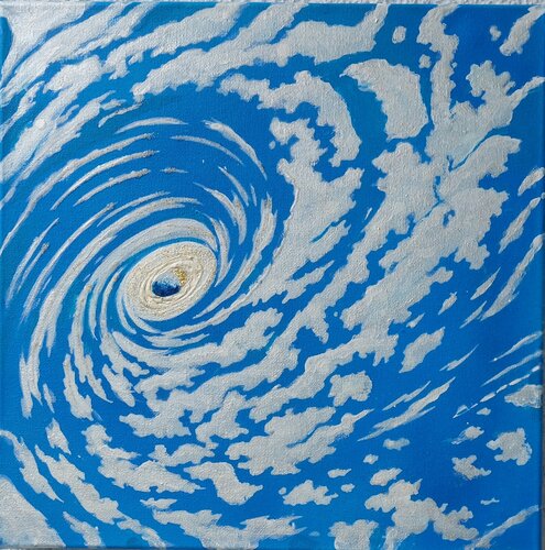 Schneesturm van Irene Mitawski, Schilderij te koop op Singulart