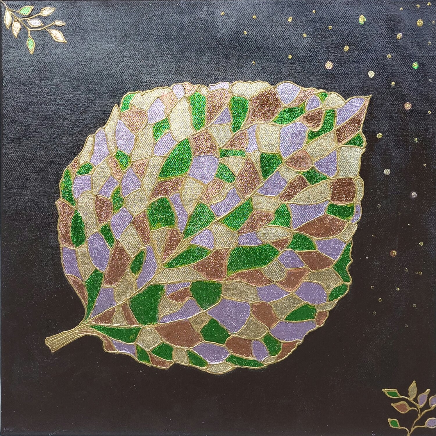 Mosaikblatt Irene Mitawski