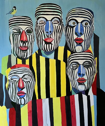 April ,June,February, requiem par Aleksey Ovsyannikov, Peinture en vente sur Singulart