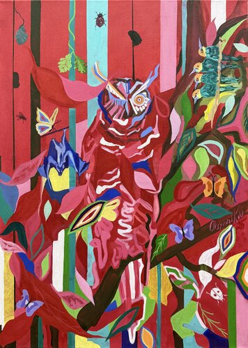 Fairy forest by Aleksey Ovsyannikov, Painting for Sale on Singulart