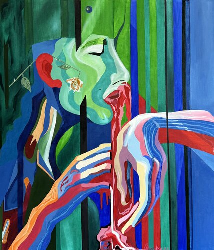 The Split Mind von Aleksey Ovsyannikov, Malerei kaufen auf Singulart