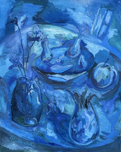 Vestiges of Yesterday de Aleksey Ovsyannikov, Pintura a la venta en Singulart