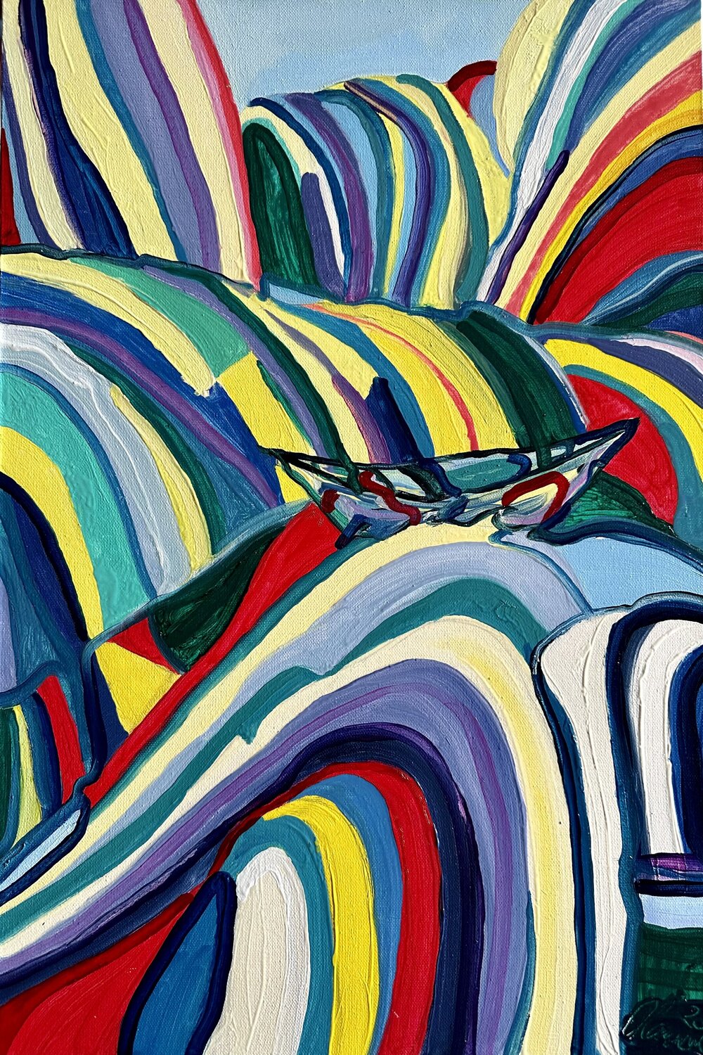 The Ninth Wave Aleksey Ovsyannikov Originalgemälde zu verkaufen