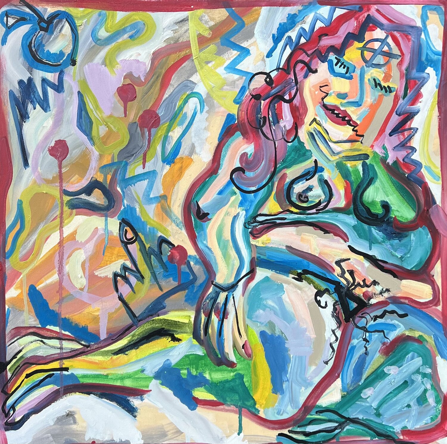 The Sleep of the Marked Aleksey Ovsyannikov Originalgemälde zu verkaufen