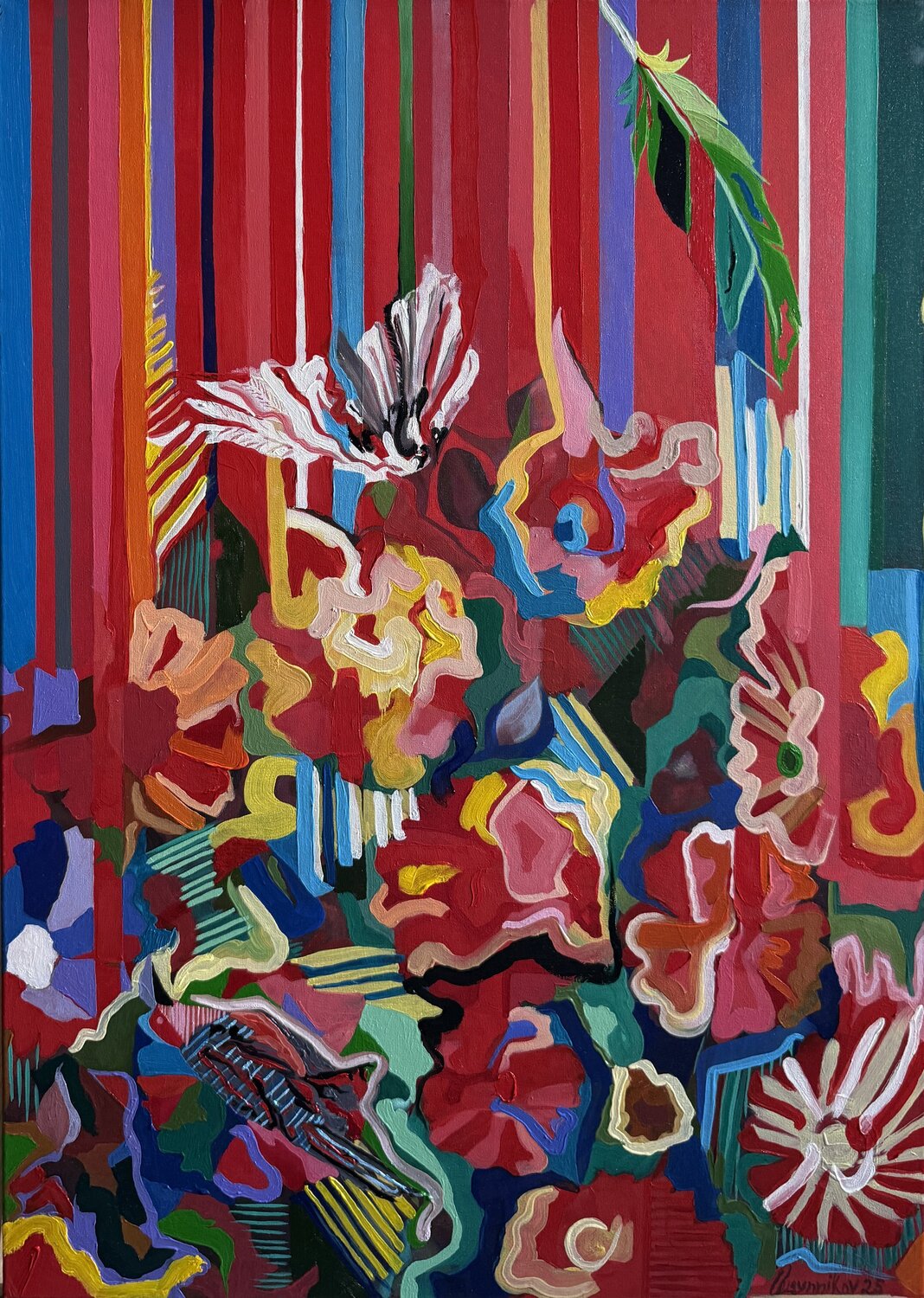 Resilience in Ruin Aleksey Ovsyannikov Originalgemälde zu verkaufen