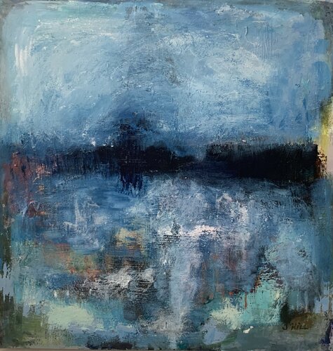 From a distance di Josefin Hill, Pittura in vendita su Singulart