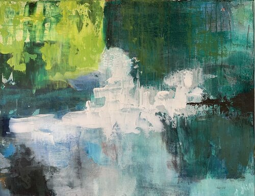 Budding di Josefin Hill, Pittura in vendita su Singulart