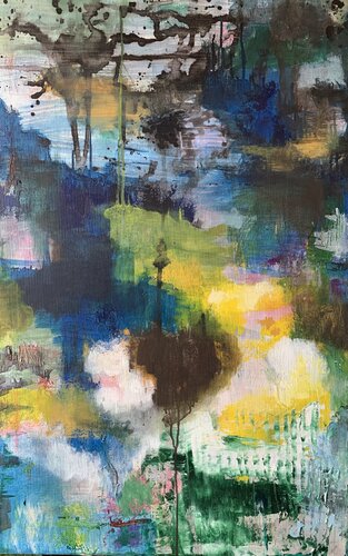 Verse l di Josefin Hill, Pittura in vendita su Singulart