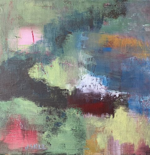 Summer mist van Josefin Hill, Schilderij te koop op Singulart